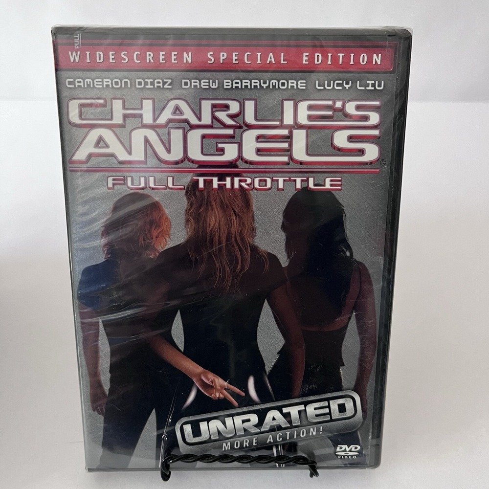 Charlies Angels Full Throttle DVD Widescreen Unrated Special Edition 2003